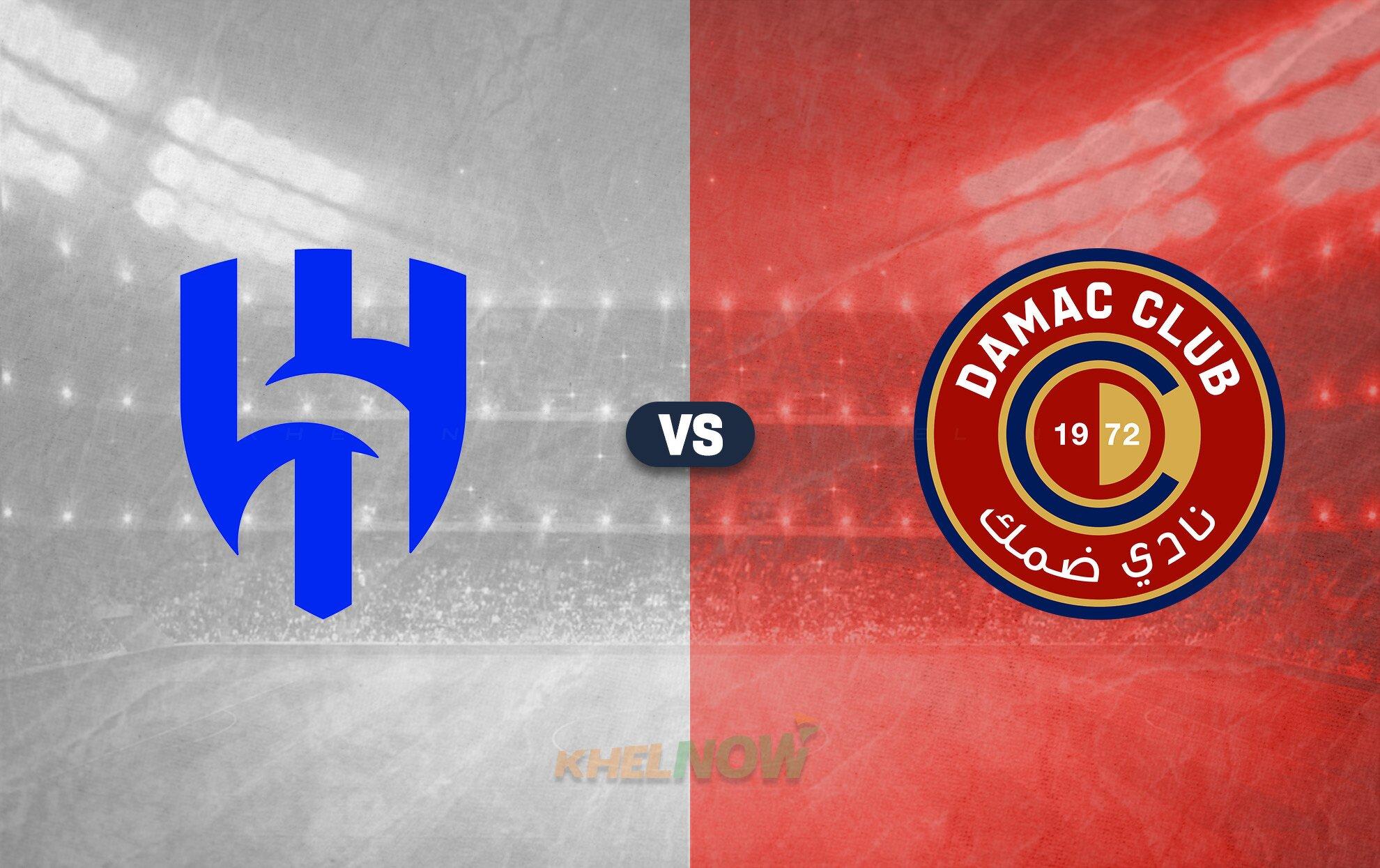 al hilal sfc vs damac fc lineups